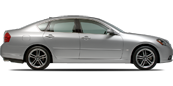Vehicle in session - 2008 Infiniti M45 Sedan AWD Liquid Platinum