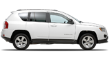 Vehicle in session - 2016 Jeep Compass 4WD High Altitude Bright White