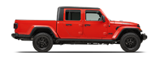 Vehicle in session - 2022 Jeep Gladiator High Altitude Firecracker Red