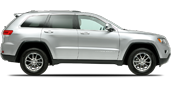 Vehicle in session - 2014 Jeep Grand Cherokee 4X4 Laredo Bullet Silver