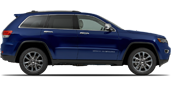 Vehicle in session - 2021 Jeep Grand Cherokee 4X4 Laredo E True Blue