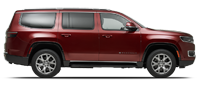 Vehicle in session - 2025 Jeep Wagoneer 2WD 285/45-22 Velvet Red