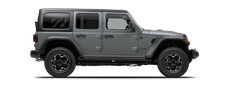 Vehicle in session - 2024 Jeep Wrangler 4-Door 4xe Rubicon  Sting Gray