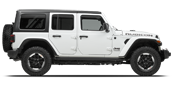 Vehicle in session - 2022 Jeep Wrangler Rubicon Bright White