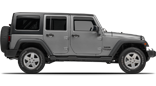 Vehicle in session - 2015 Jeep Wrangler Unlimited Sport S Billet Silver