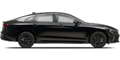 Vehicle in session - 2025 Kia K5 LXS Aurora Black