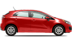 Vehicle in session - 2023 Kia Rio 5-Door  Signal Red