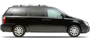 Vehicle in session - 2011 Kia Sedona LX Midnight Black