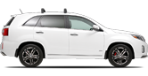 Vehicle in session - 2015 Kia Sorento Limited White