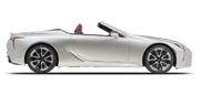Vehicle in session - 2026 Lexus LC 500 Convertible  Liquid Platinum