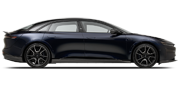 Vehicle in session - 2025 Lucid Air AWD 245/35-21F 265/35-21R Sapphire Blue