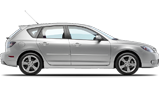 Vehicle in session - 2007 Mazda MAZDA3 s 5-Door  Sunlight Silver