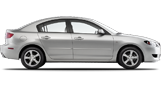Vehicle in session - 2004 Mazda MAZDA3 i 4-Door  Sunlight Silver