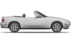 Vehicle in session - 1991 Mazda Miata  White