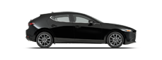 Vehicle in session - 2025 Mazda Mazda3 Hatchback FWD 2.5 S Preferred Jet Black