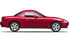 Vehicle in session - 1999 Mazda Miata  Red