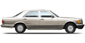 Vehicle in session - 1990 Mercedes-Benz 300CE  Smoke Silver