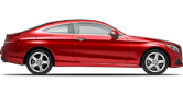 Vehicle in session - 2017 Mercedes-Benz C300 Coupe Sport Package Cardinal Red