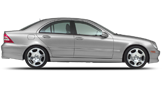 Vehicle in session - 2004 Mercedes-Benz C320 4Matic Sedan  Brilliant Silver