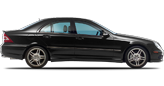 Vehicle in session - 2006 Mercedes-Benz C55 Sedan  Black