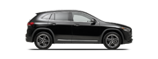 Vehicle in session - 2025 Mercedes-Benz GLA250 SUV 235/45-20 Night Black