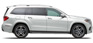 Vehicle in session - 2017 Mercedes-Benz GLS550  Polar White