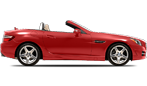 Vehicle in session - 2013 Mercedes-Benz SLK350  Mars Red