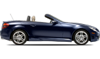 Vehicle in session - 2010 Mercedes-Benz SLK55 AMG  Capri Blue