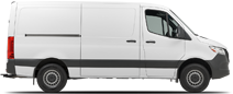 Vehicle in session - 2022 Mercedes-Benz Sprinter 2500 4X4  Arctic White