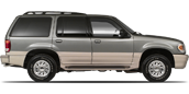 Vehicle in session - 1995 Ford Explorer  Dark Beige