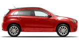 Vehicle in session - 2026 Mitsubishi Outlander Sport AWC 225/55-18 Rally Red