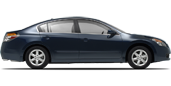 Vehicle in session - 2007 Nissan Altima 2.5  Majestic Blue