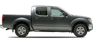 Vehicle in session - 2008 Nissan Frontier King Cab XE  Storm Gray