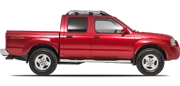 Vehicle in session - 2004 Nissan Frontier SC Crew Cab 4wd Standard Model Salsa