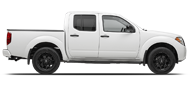Vehicle in session - 2020 Nissan Frontier King Cab 4WD SV Glacier White