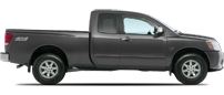 Vehicle in session - 2012 Nissan Titan King Cab S Smoke