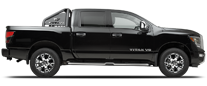 Vehicle in session - 2021 Nissan Titan XD 4WD Crew Cab LT265/60-20 Super Black