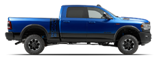 Vehicle in session - 2017 RAM 2500 Power Wagon  Blue Streak