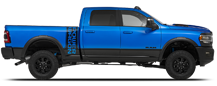 Vehicle in session - 2025 RAM 2500 Power Wagon  Hydro Blue