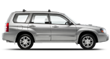Vehicle in session - 2006 Subaru Forester 2.5 X  Steel Silver