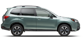 Vehicle in session - 2018 Subaru Forester 2.5i Black Edition Jasmine Green