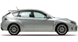 Vehicle in session - 2009 Subaru Impreza WRX STI  Spark Silver
