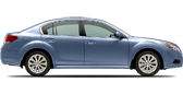 Vehicle in session - 2010 Subaru Legacy Sedan 3.6R Premium Sky Blue