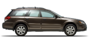 Vehicle in session - 2008 Subaru Outback Wagon 2.5I L.L. Bean With OE Rubber Valve Stems Deep Bronze