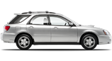 Vehicle in session - 2004SubaruImpreza WRX WagonPlatinum Silver