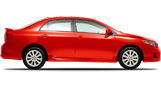 Vehicle in session - 2010 Toyota Corolla XRS Barcelona Red