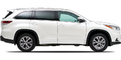 Vehicle in session - 2019 Toyota Highlander Hybrid  Blizzard Pearl