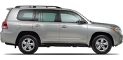 Vehicle in session - 2017 Toyota Land Cruiser  Classic Silver