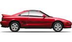 Vehicle in session - 1991 Toyota MR2  Red