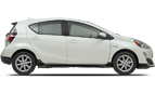 Vehicle in session - 2018 Toyota Prius c Two Blizzard
